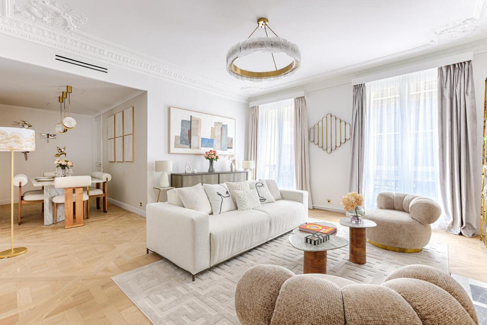 Elegant Luxury Apartment For 6 On Champs-Elysees Paris Exterior photo